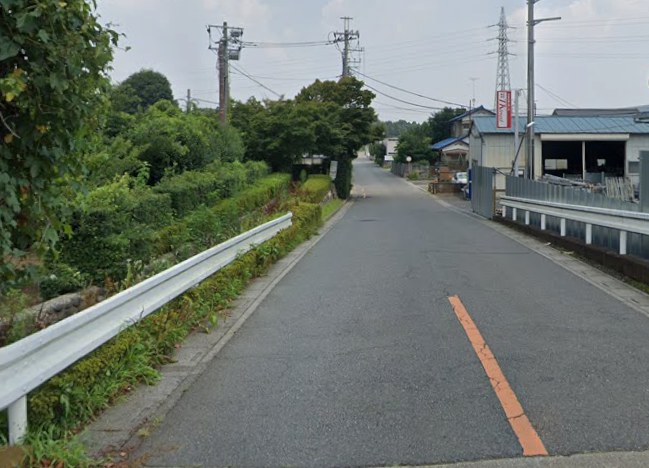 市道114号線維持補修工事施工前写真